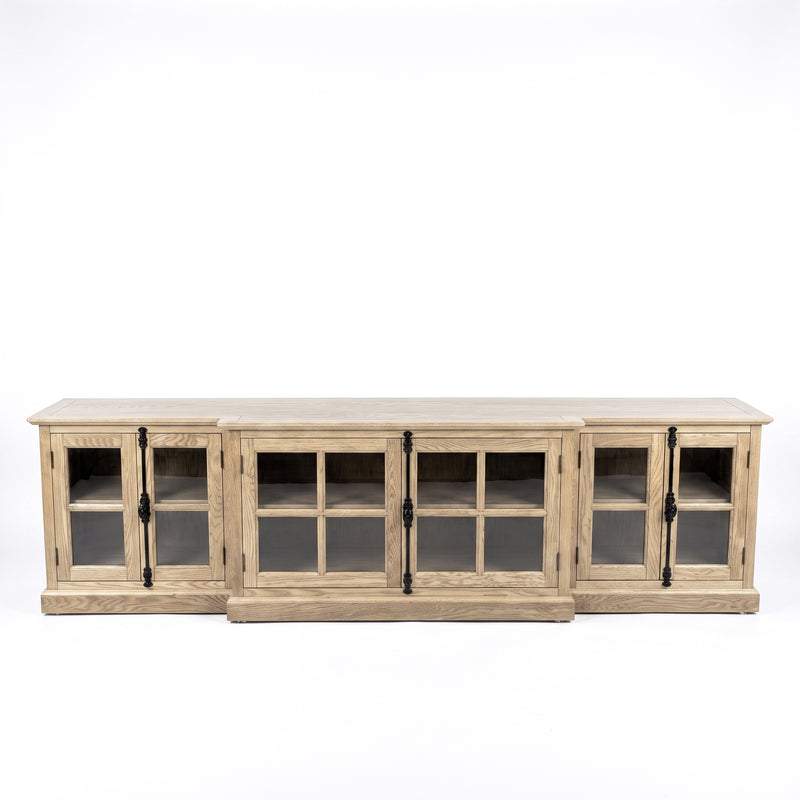 French Provincial Casement TV Entertainment Unit