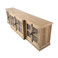 French Provincial Casement TV Entertainment Unit