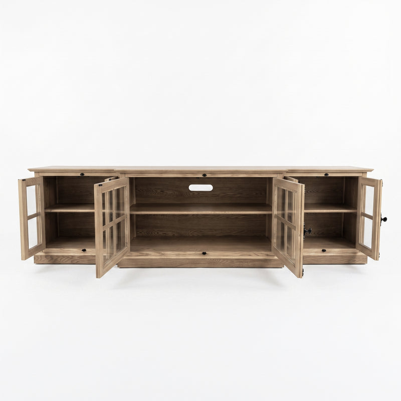 French Provincial Casement TV Entertainment Unit