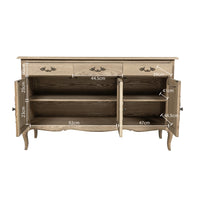 French Provincial Provence Sideboard Buffet