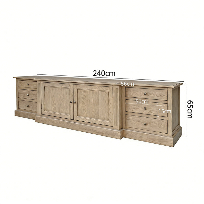 Hamptons Halifax Large TV Entertainment Unit