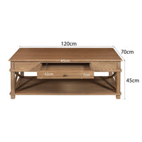 Hamptons Halifax Side Cross Coffee Table