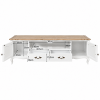French Provincial Provence TV Entertainment Unit