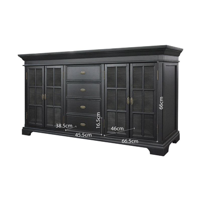 Hamptons Halifax Large Kitchen Cabinet