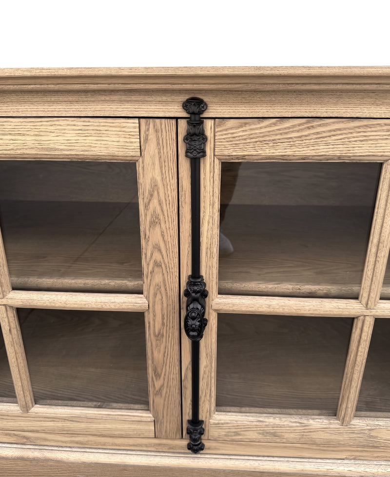 French Provincial Casement TV Entertainment Unit
