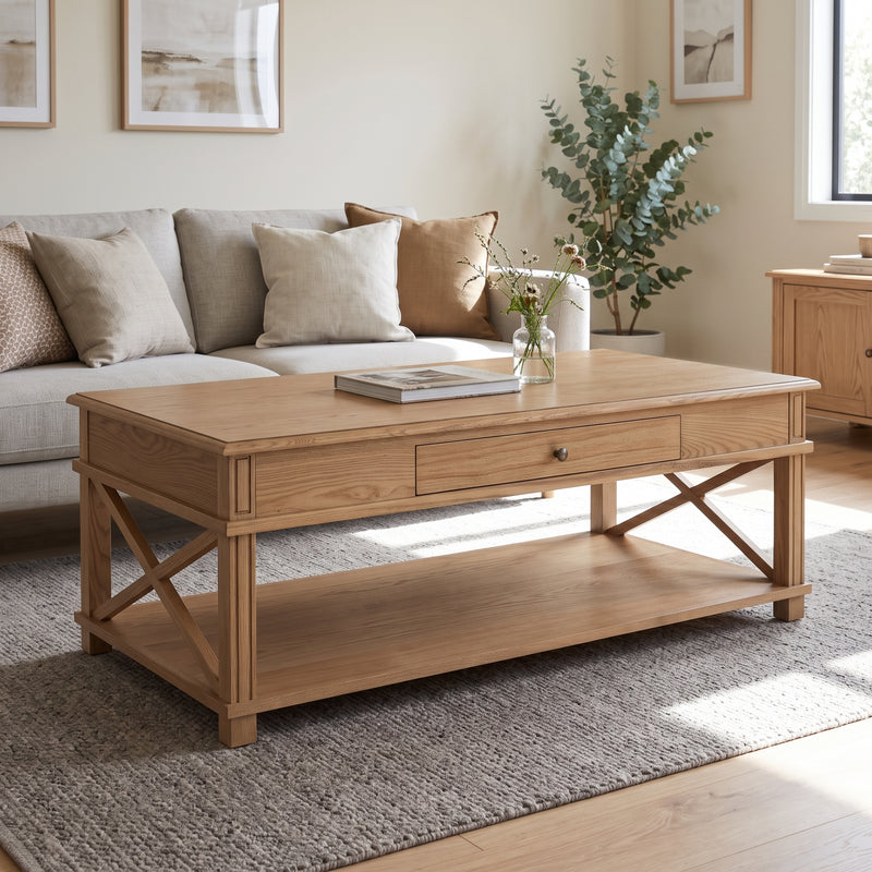 Hamptons Halifax Side Cross Coffee Table