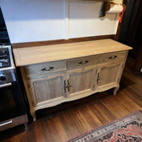 French Provincial Louis Vintage Buffet Cabinet