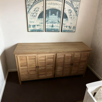 Hamptons Louvre Buffet Sideboard Cabinet