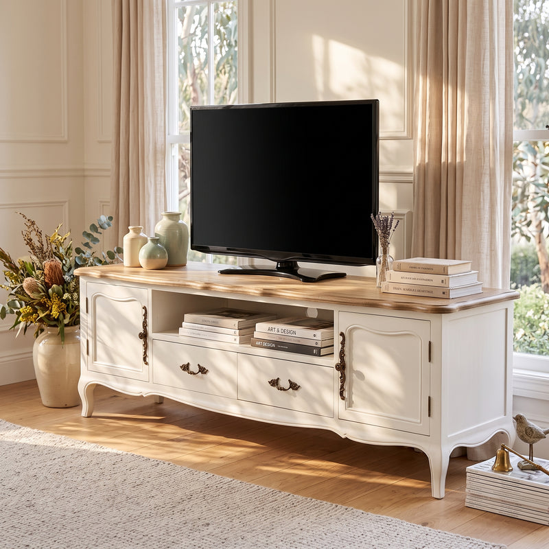 French Provincial Provence TV Entertainment Unit