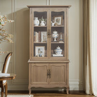 French Provincial Provence Furniture Display Cabinet Cupboard