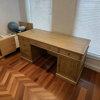 Hamptons Halifax 180cm Timber Executive Desk