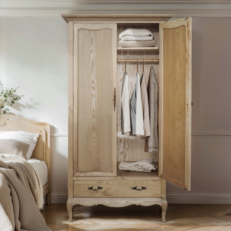 French Provincial Provence One Drawer Wardrobe
