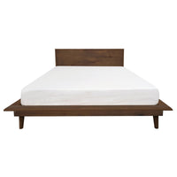 Gatsby Platform Queen Bed (Walnut)