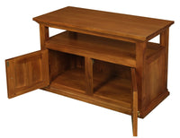 Tasmania 2 Door TV Stand (Light Pecan)