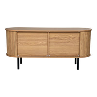 Ripple Sideboard with Sliding Doors — Earthy Elegance Redefined