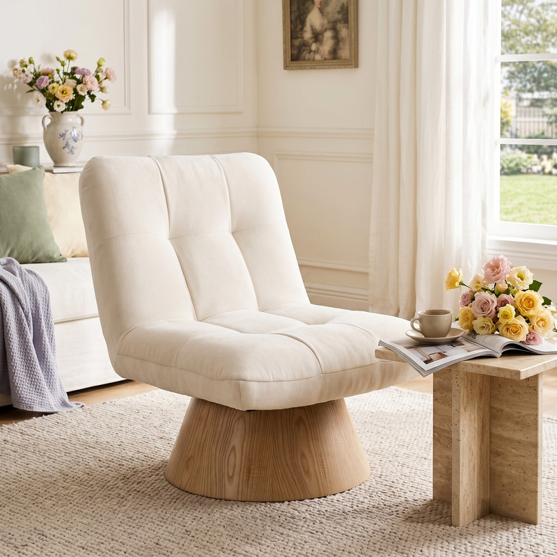 The Float Clouds Chair in French White