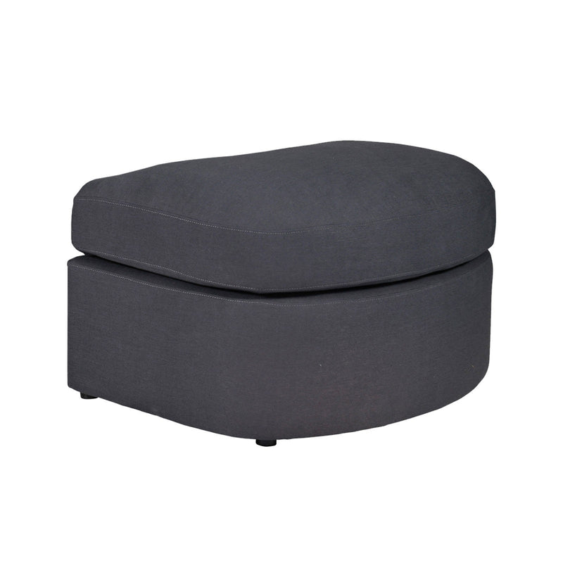 Contemporary Modern Austin Linen Foot Stool Ottoman