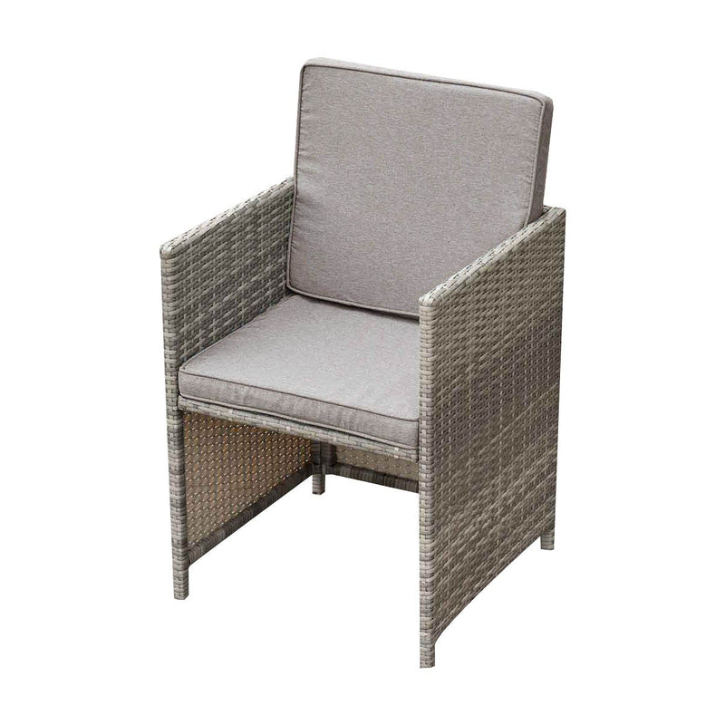 Outdoor Living Havana Wicker Rattan Dining Chair with cushion