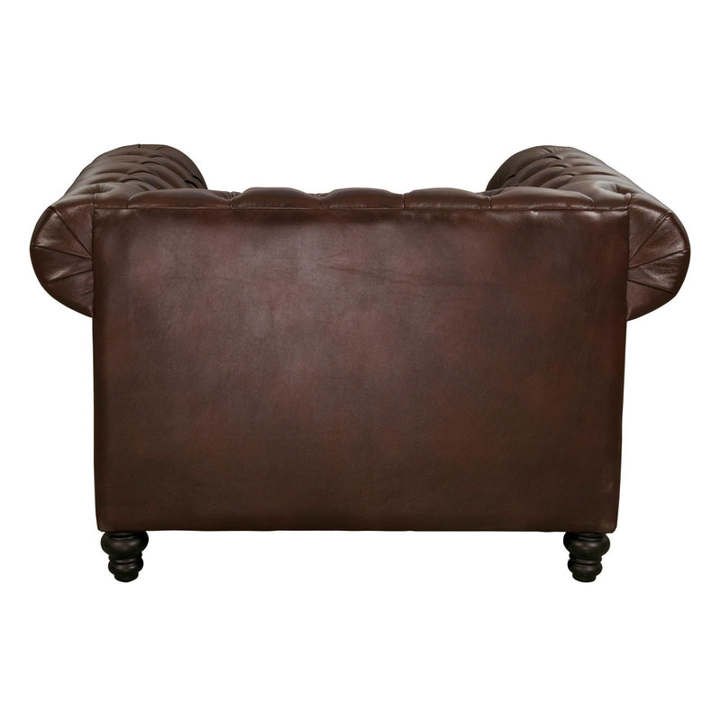 French Provincial Chesterfield Cameron Upholstered Single Lounge Armchair Sofa