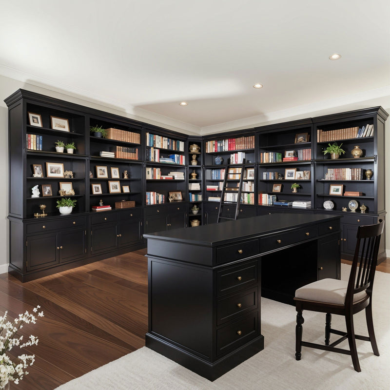 Hamptons Halifax Modular Wall Hutch & Buffet with Corner Cabinet (Pre-order extra $1000 Early Bird discount)