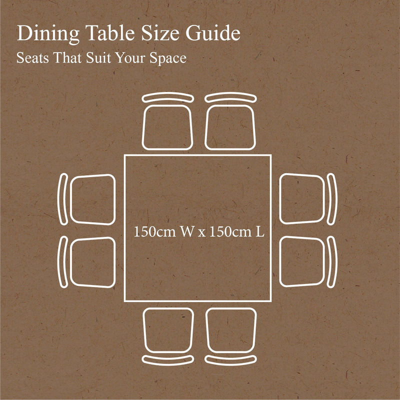 French Provincial Chateau Pedestal Square Dining Table