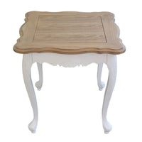 French Provincial Louis Bedside Lamp Table