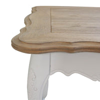 French Provincial Louis Bedside Lamp Table