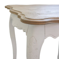 French Provincial Louis Bedside Lamp Table