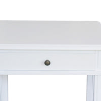 Hamptons Coastal Cross 1 Drawer Bedside Table