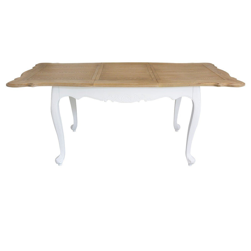 French Provincial Louis Extendable Dining Table