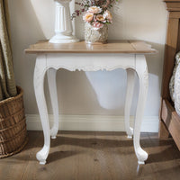 French Provincial Louis Bedside Lamp Table