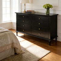 Hamptons Heritage 6-Drawer Tallboy Dresser