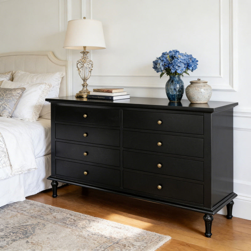 Hamptons Heritage 6-Drawer Tallboy Dresser