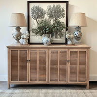 Hamptons Louvre Buffet Sideboard Cabinet