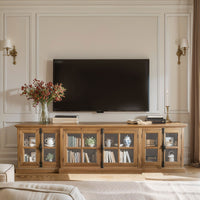 French Provincial Casement TV Entertainment Unit