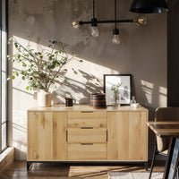 Industrial Detroit Loft Buffet Sideboard