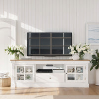 Hamptons Coastal Charm 200cm Entertainment Unit