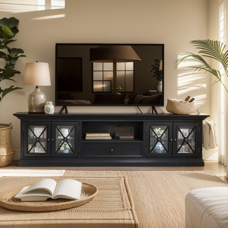 Hamptons Halifax Criss Cross TV Entertainment Unit