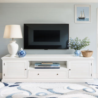 Hamptons Coastal TV Entertainment Unit