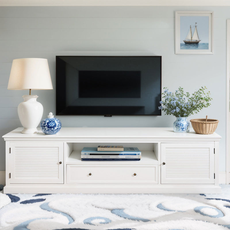 Hamptons Coastal TV Entertainment Unit