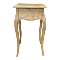 French Provincial Provence 1 Drawer Bedside Table