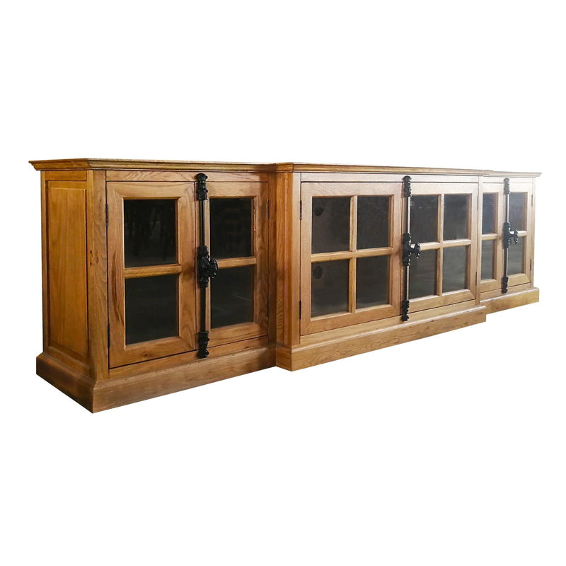 French Provincial Casement TV Entertainment Unit