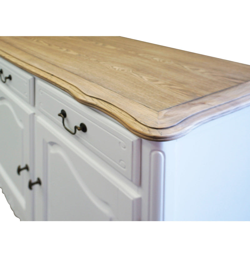 French Provincial Louis Vintage Buffet Cabinet