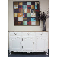 French Provincial Louis Vintage Buffet Cabinet