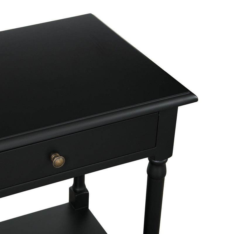 French Provincial Country Bedside Lamp Table