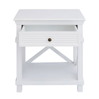 Hamptons Coastal Beach Bedside Table