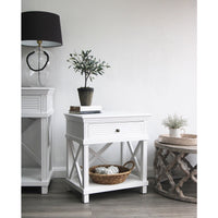 Hamptons Coastal Beach Bedside Table