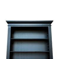 Hamptons Halifax Buffet and Hutch Library Bookcase Cabinet