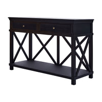 Hamptons Coastal Beach Cross Console Hall Table