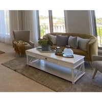 Hamptons Halifax Side Cross Coffee Table